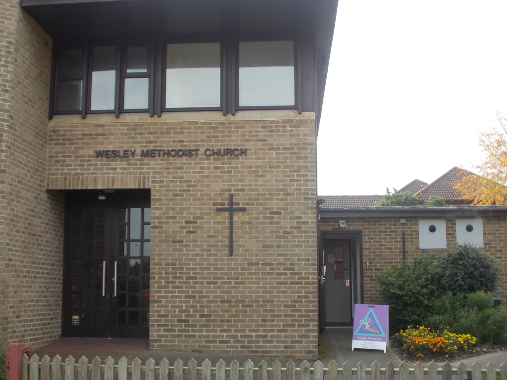 The exterior of the Wesley Methodist Church